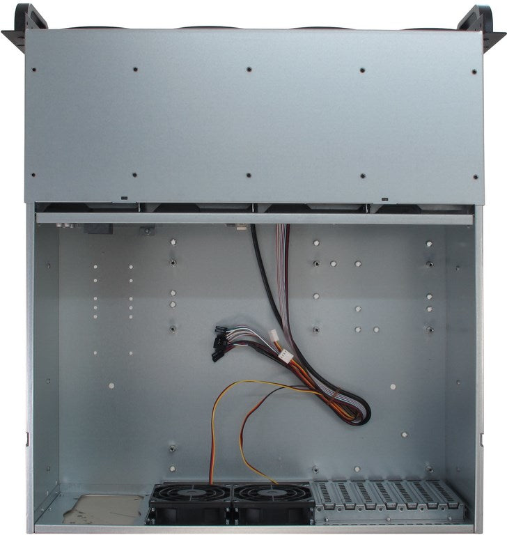 Inter-Tech IPC 4U-4408 Rackversion Forlænget ATX / SSI EEB Sort Grå