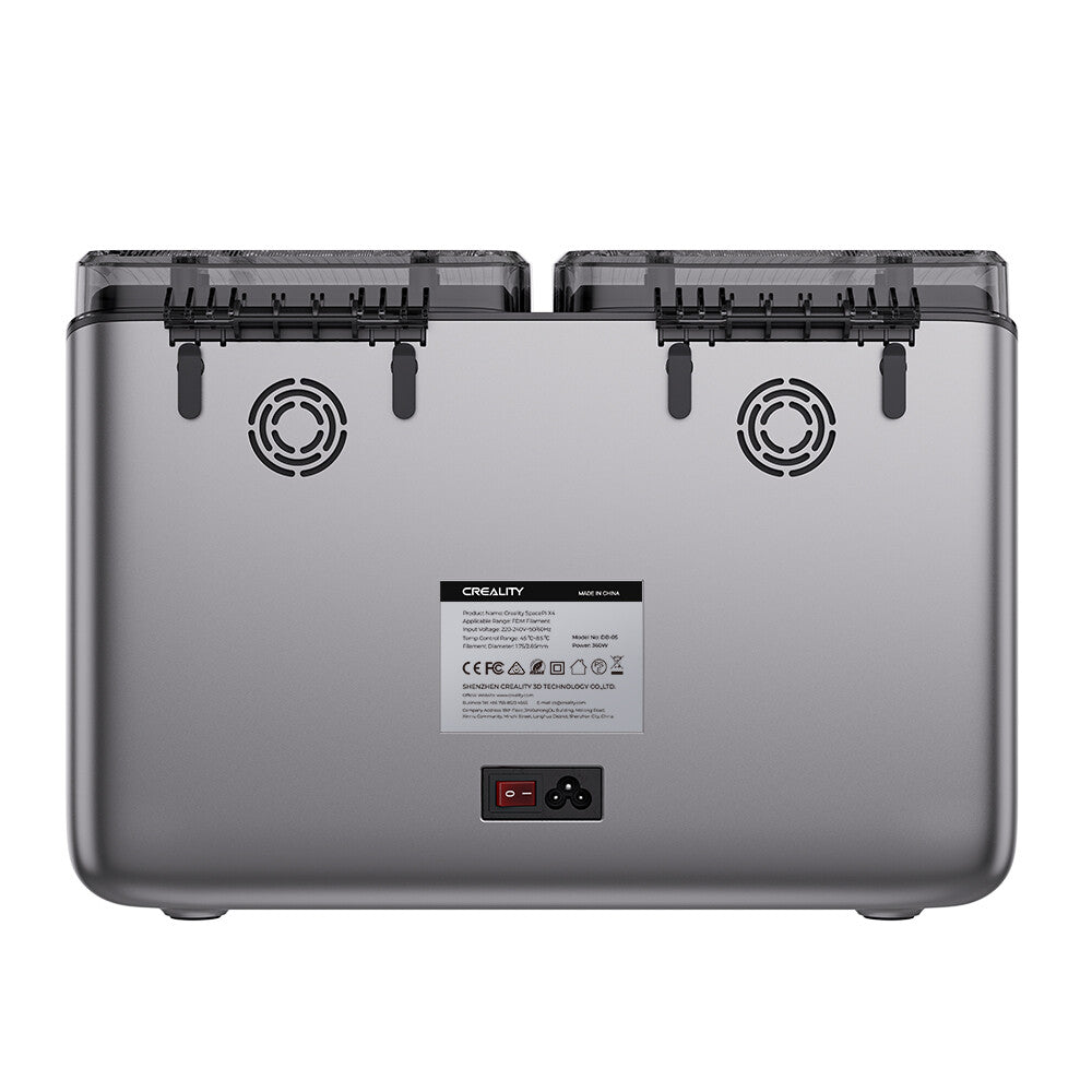 Creality 4005010100 Printer-/scanner-reservedel og -tilbehør Filamenttørrer 1 stk