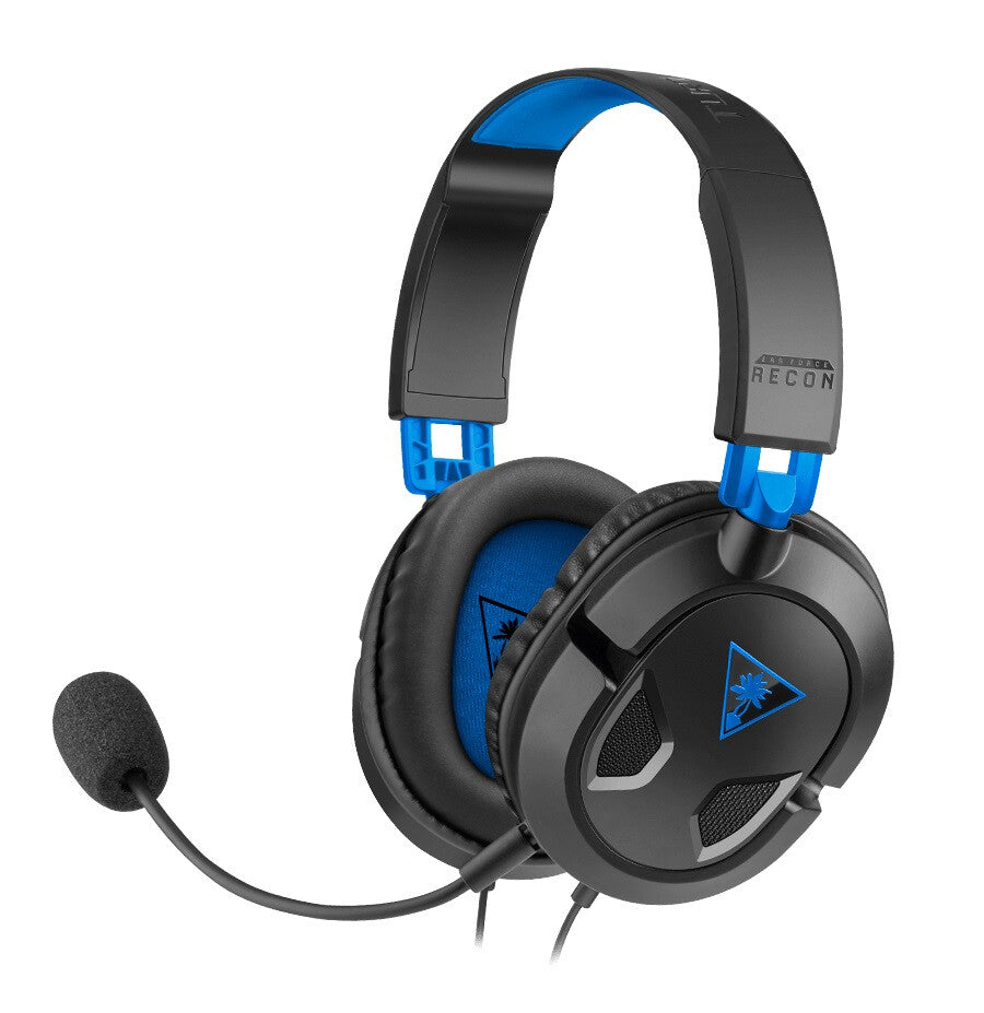 Turtle Beach Recon 50 Headset Ledningsført Spil Sort, Blå