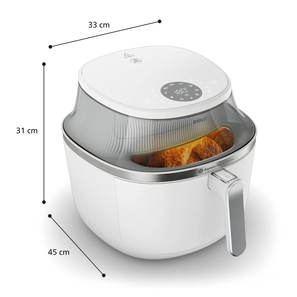 Philips 3000 Series NA341 Airfryer 2kW Hvid