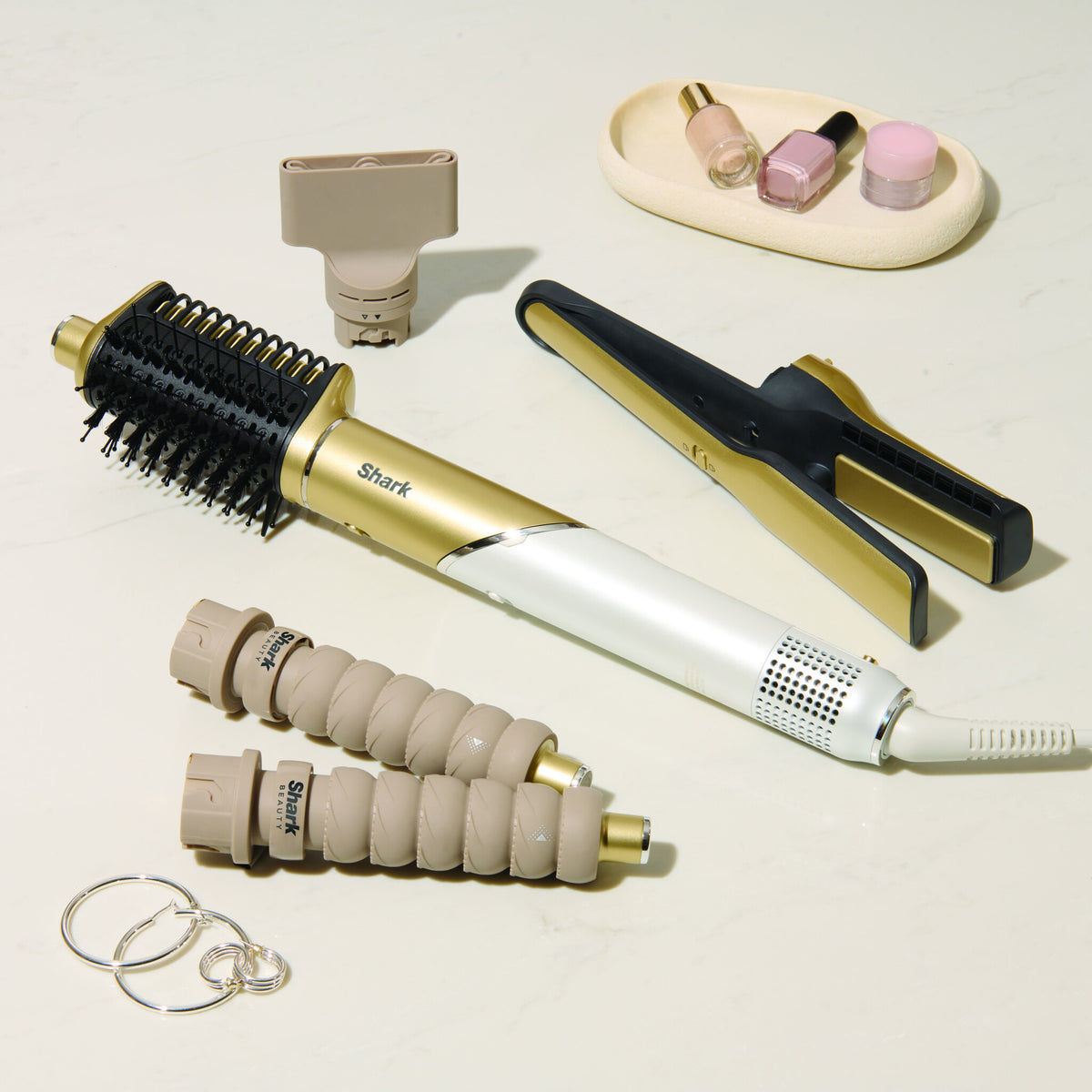 Shark Hd6041seu Hair Curler Golden
