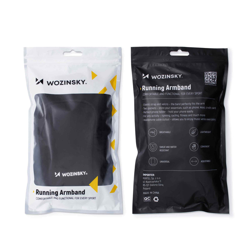 Wozinsky løbearmbånd sort (WABBK1)
