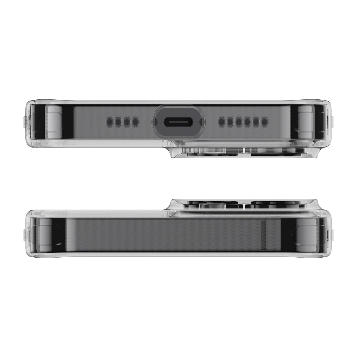 Baseus Frosted Glass Case Cover til iPhone 13 Pro Max Hard Cover med Gel Frame sort (ARWS001101)