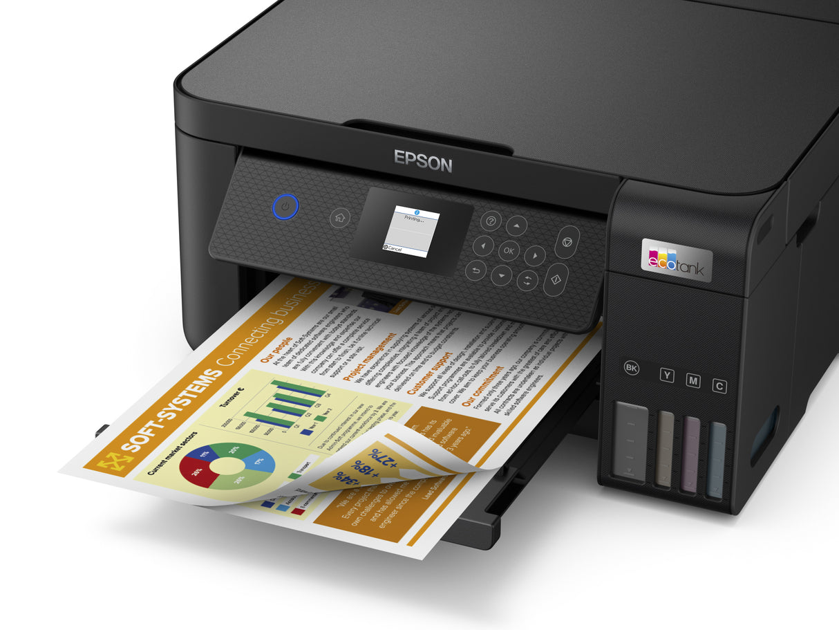 Epson EcoTank ET-2850 Inkjet A4 5760 x 1440 dpi 33 sider pr. minut Wi-Fi