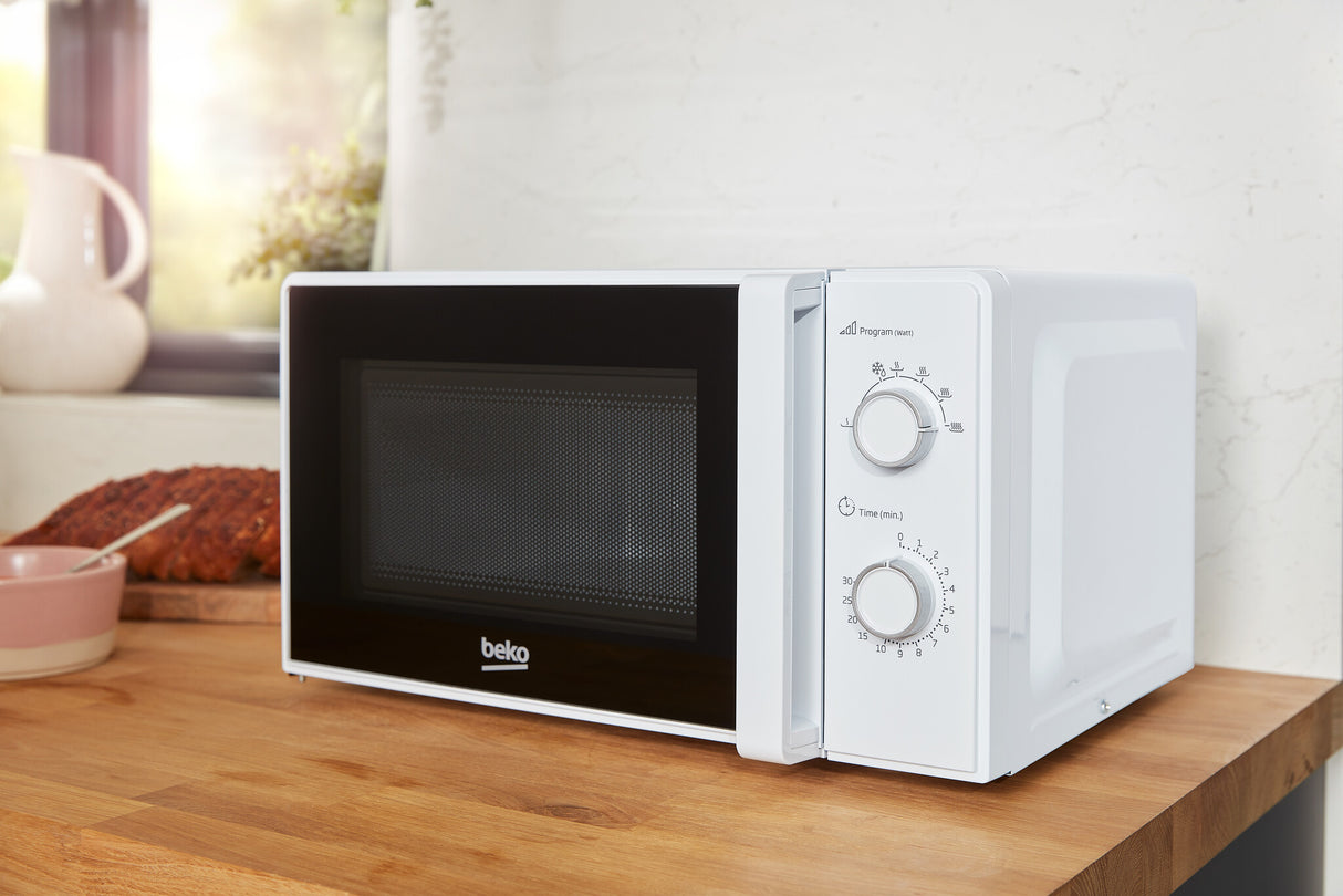 Beko MOC20100WFB Hvid Solo mikroovn Bordplade 20 L 700 W