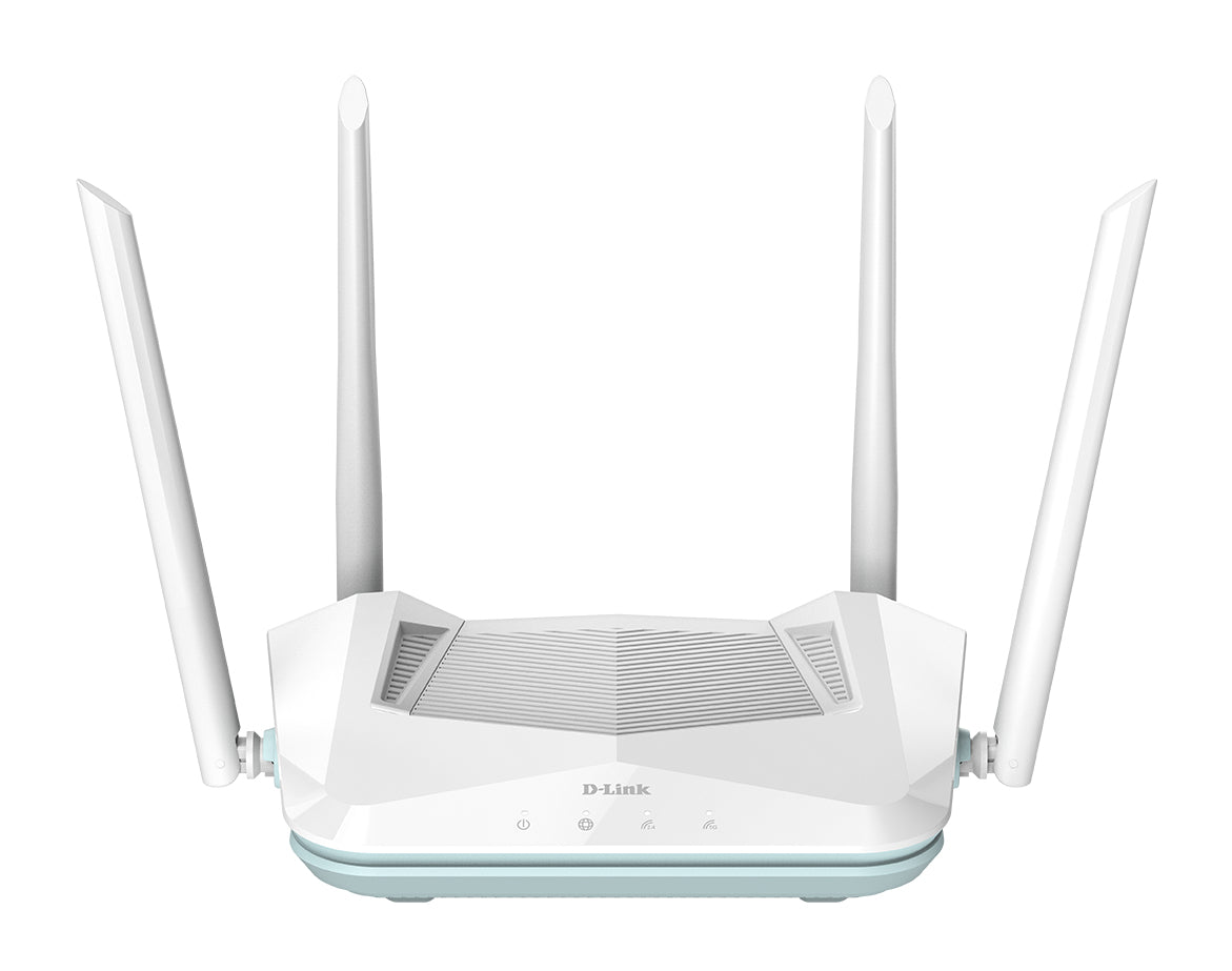 D-Link R15 trådløs router Gigabit Ethernet Dual-band (2,4 GHz / 5 GHz) Hvid