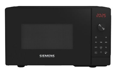 Siemens iQ300 FF023LMB2 mikrobølgeovn Sort Solo mikroovn Bordplade 20 L 800 W