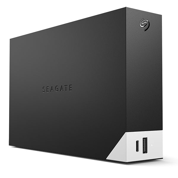 Seagate One Touch Hub ekstern harddisk 8 TB USB Type-A / USB Type-C 3.2 Gen 1 (3.1 Gen 1) Sort, Grå