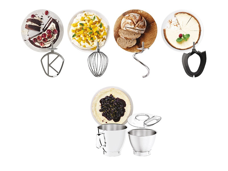 Kenwood KVL85.004SI røremaskine og mikser 1200 W Sølv