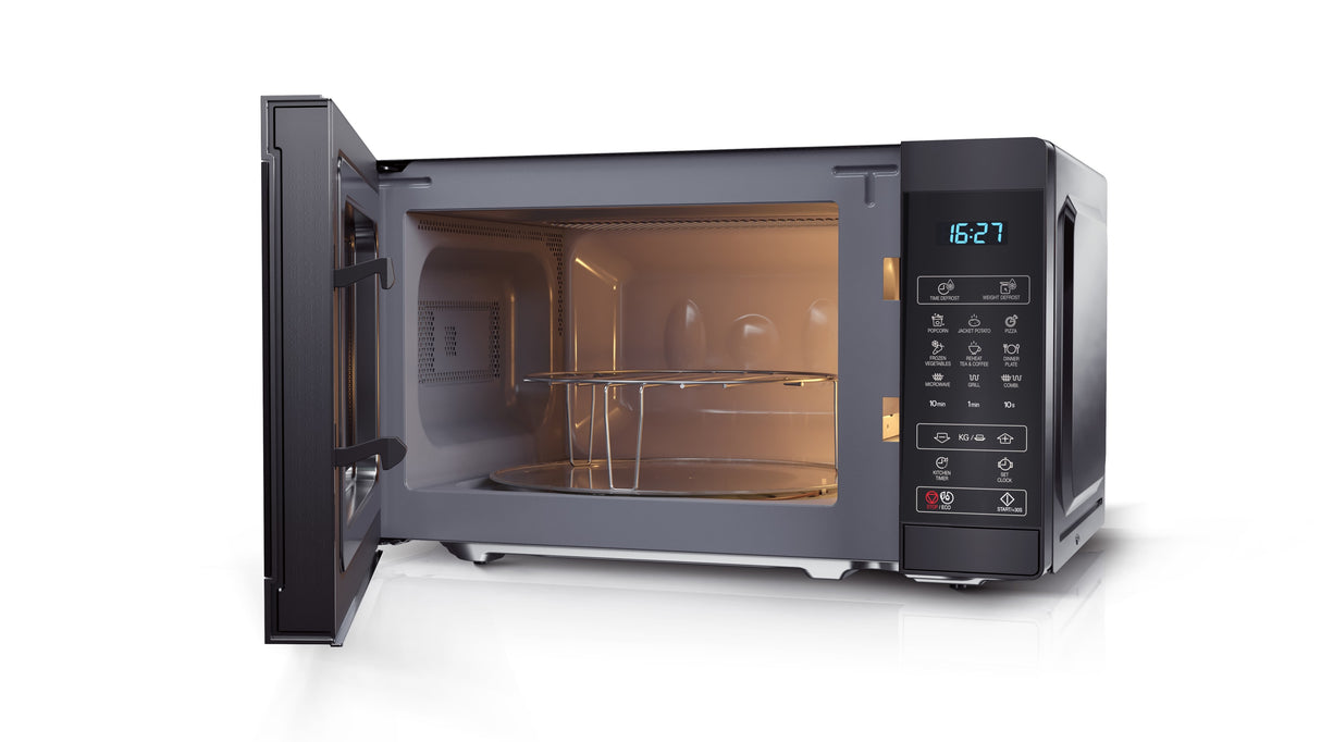 Sharp YC-MG02E-B mikrobølgeovn Sort Grill mikroovn Bordplade 20 L 800 W