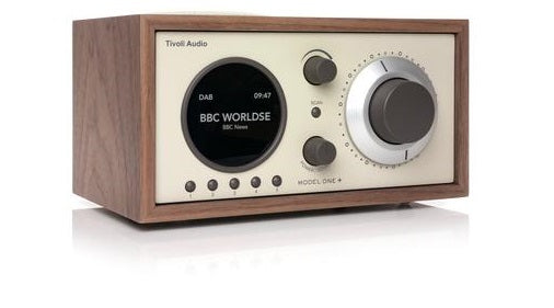 Tivoli Audio Model One+ radio walnut/beige