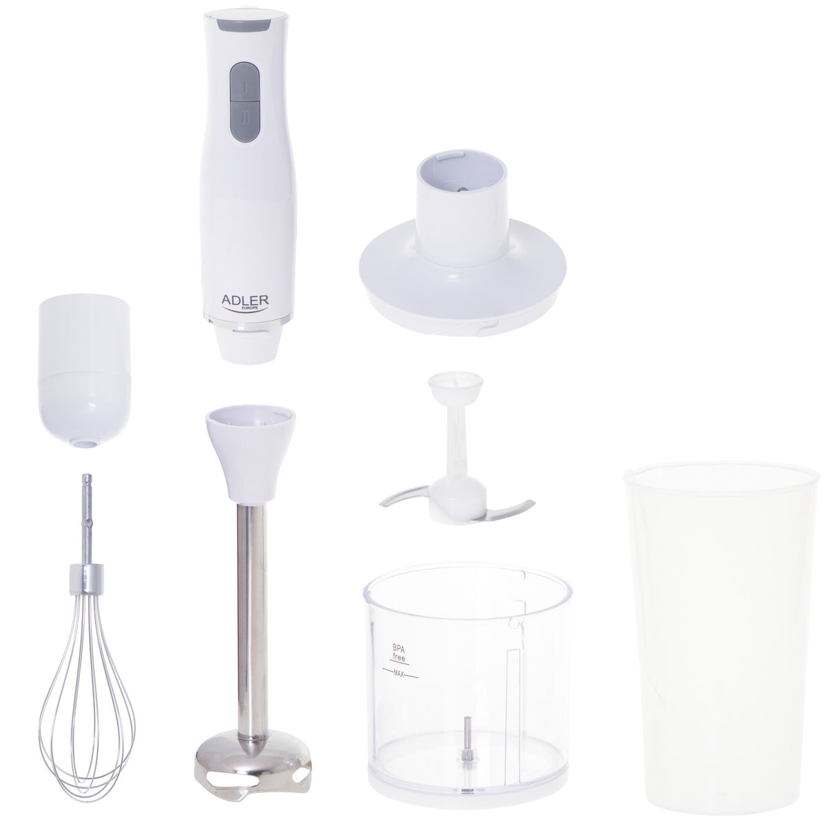 Adler AD 4620 blender 0,75 L Nedsænkning blender 800 W Hvid