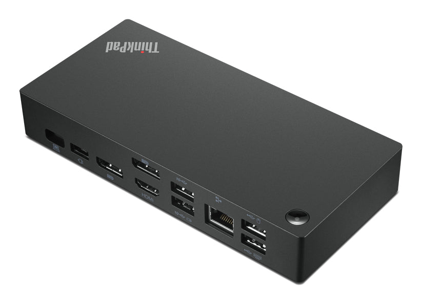 Lenovo - docking station - USB-C - HDMI 2 x DP - 1GbE