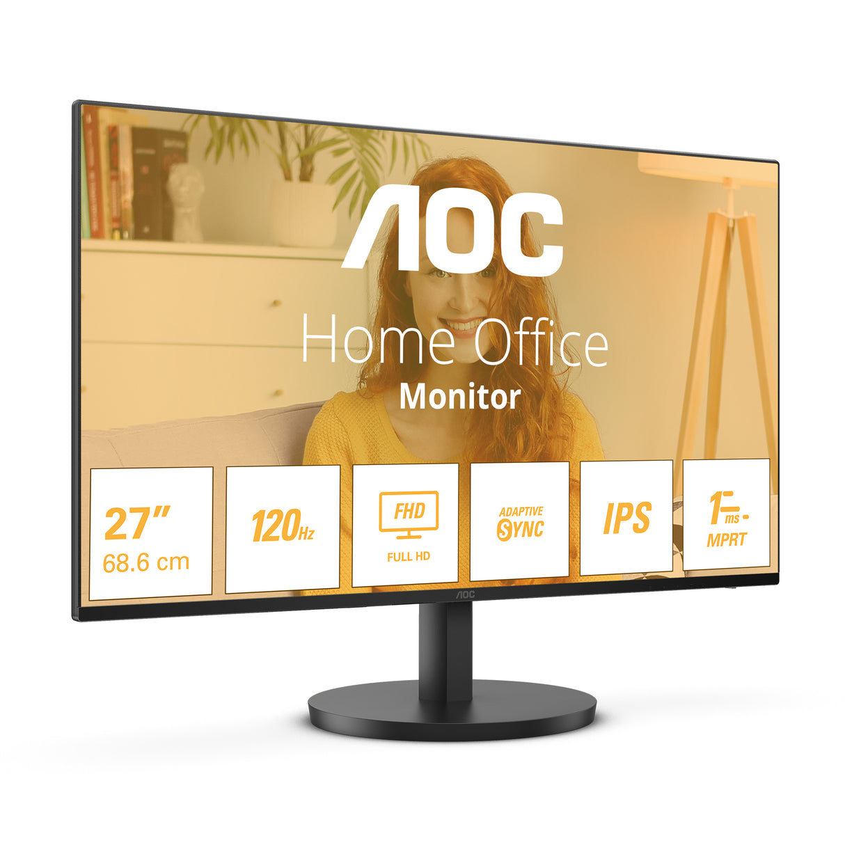 AOC Basic-line 27B3HA2 27 IPS 1920 x 1080 (Full HD) VGA (HD-15) HDMI 100Hz