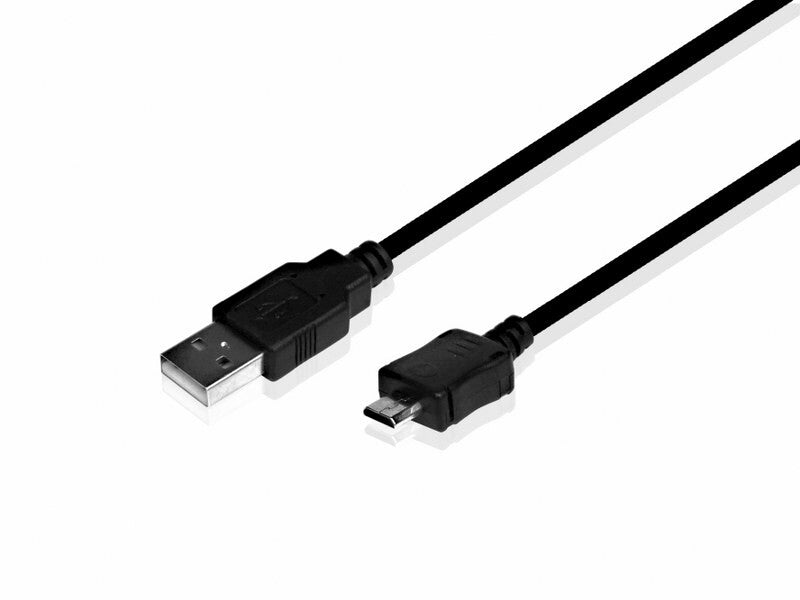 SBS 1m USB2.0/MicroUSB USB-kabel USB A Micro-USB A 0,48 Gbit/sek. Sort