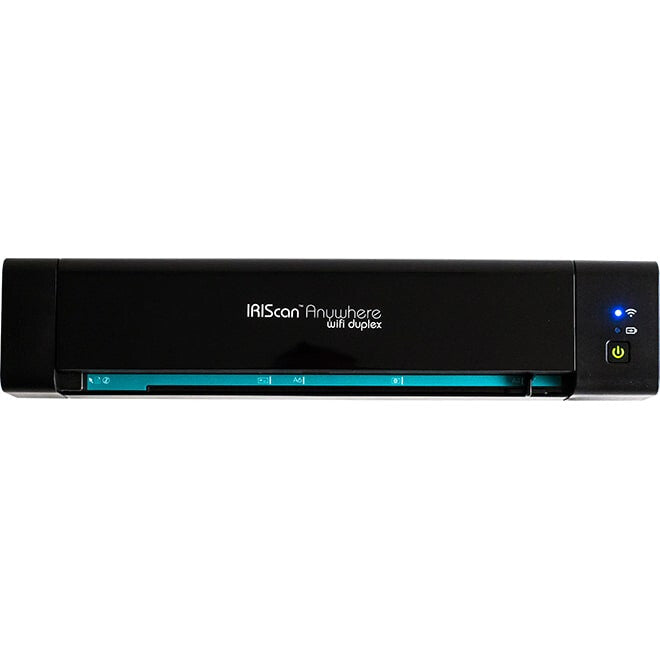 I.R.I.S. IRIScan Anywhere 6 Wifi Duplex Håndholdt scanner 1200 x 1200 dpi A4 Sort