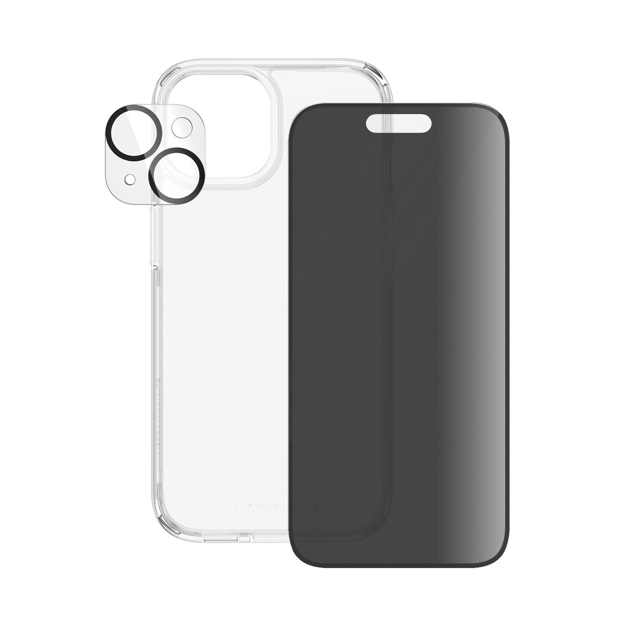 PanzerGlass ® 3-i-1 Privacy Pakke iPhone 15