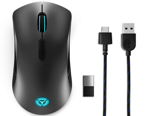 Lenovo Legion M600 Wireless Gaming mus Spil Ambidextrous RF Wireless + Bluetooth + USB Type-A Optisk 16000 dpi