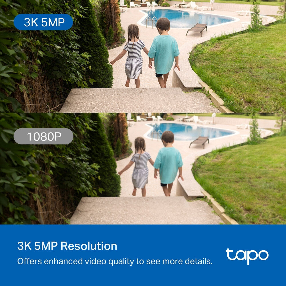 TP-Link TAPO C530WS overvågningskamera Tårn IP-sikkerhedskamera Udendørs 2880 x 1620 pixel Væg