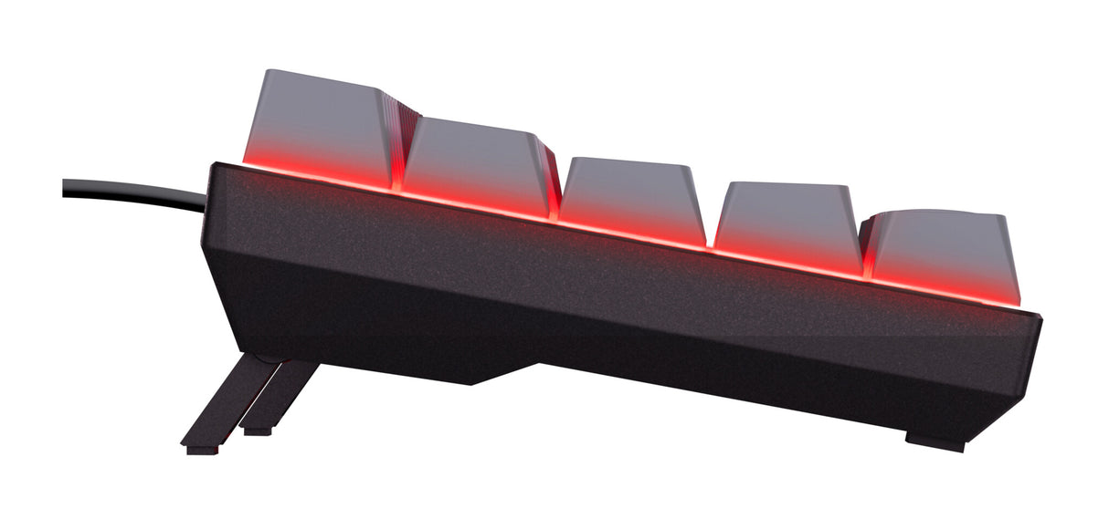 Trust GXT 867 Acira tastatur Spil USB QWERTY US engelsk Sort