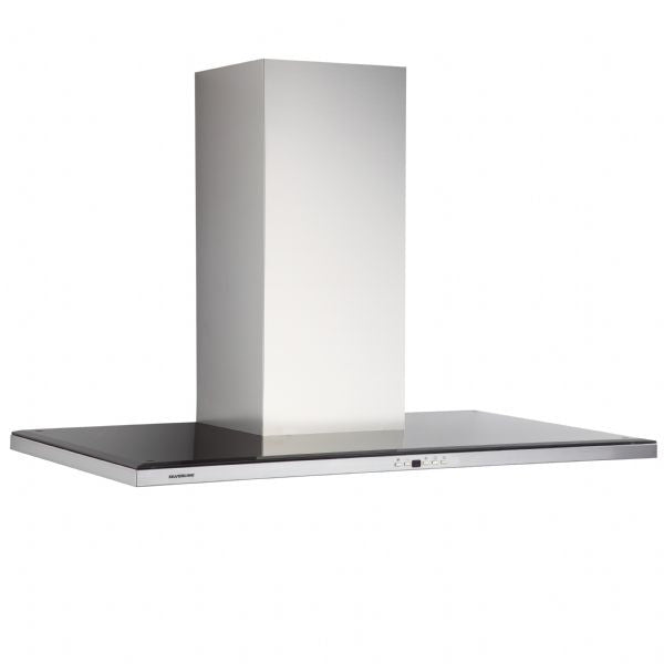 Silverline SL 3122-90 RF emhætte Vægmonteret Sort, Rustfrit stål 567 m³/t
