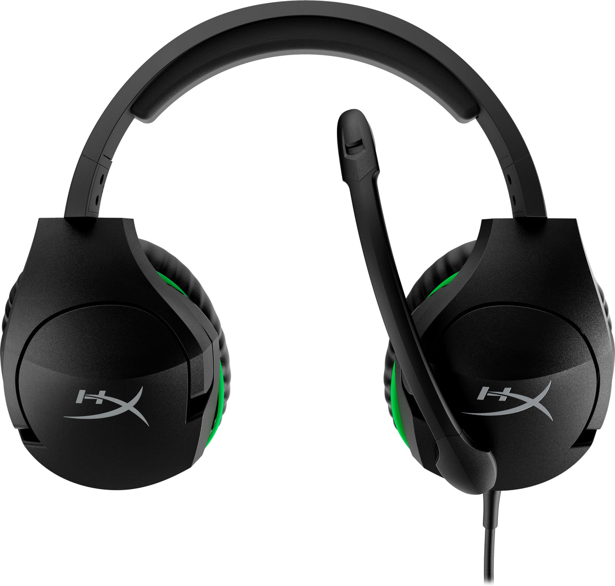 HyperX CloudX Stinger – gaming-headset (sort-grøn) - Xbox