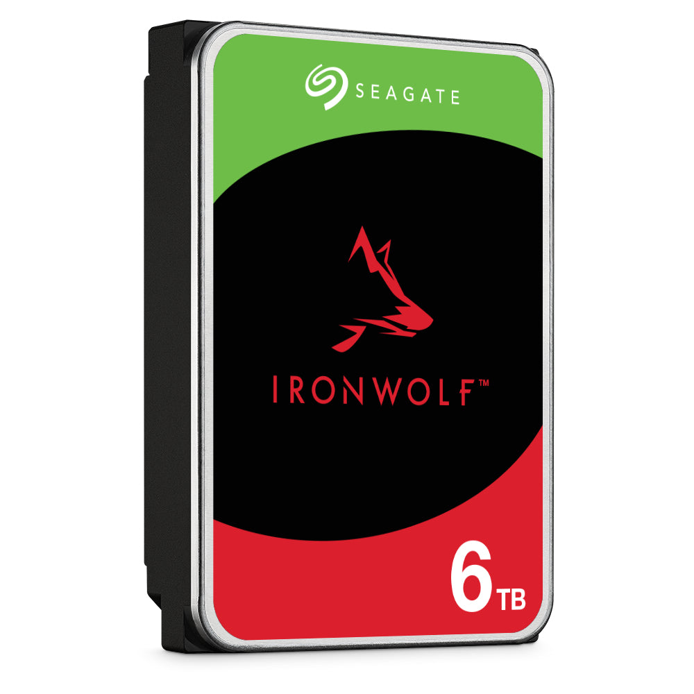 Seagate IronWolf Harddisk ST6000VN006 6TB 3.5 SATA-600