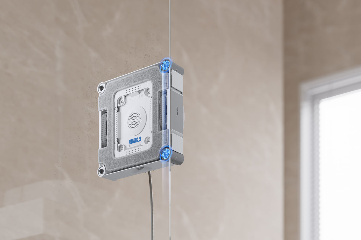 Ecovacs Winbot W3 OMNI Vinduesrenser robotstyret Sølv