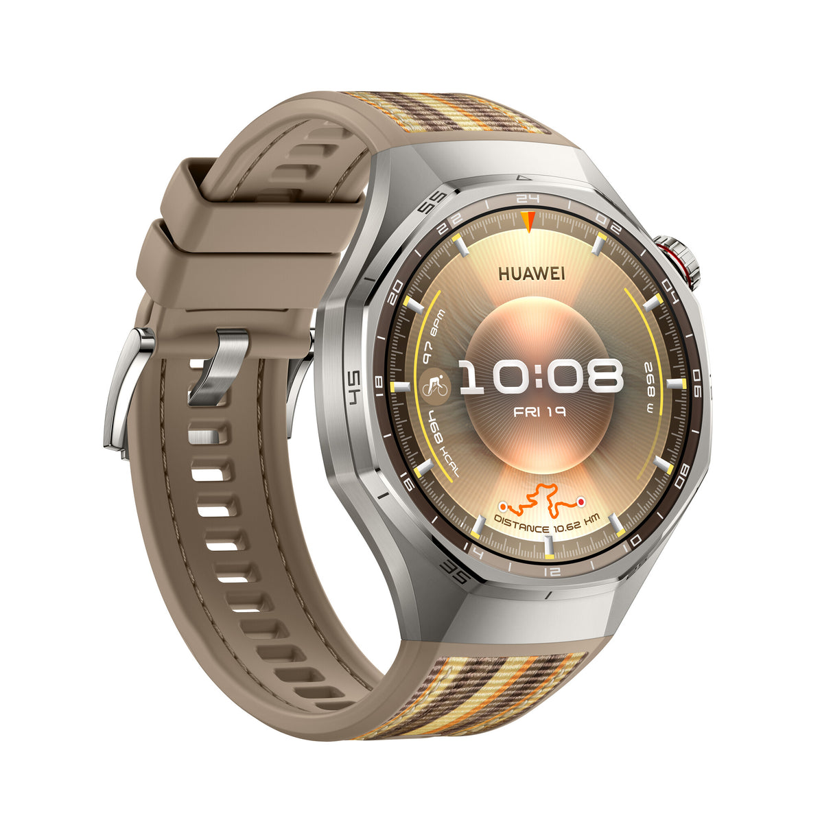 Huawei WATCH GT6 PRO 3,73 cm (1.47") AMOLED 46 mm Digital 466 x 466 pixel Berøringsskærm Sort, Titanium GPS (satellit)