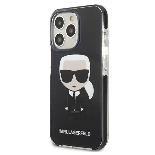 Karl Lagerfeld Iconik Karl Case for iPhone 13 Pro / iPhone 13 - Black