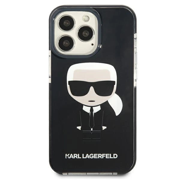 Karl Lagerfeld Iconik Karl Case for iPhone 13 Pro / iPhone 13 - Black
