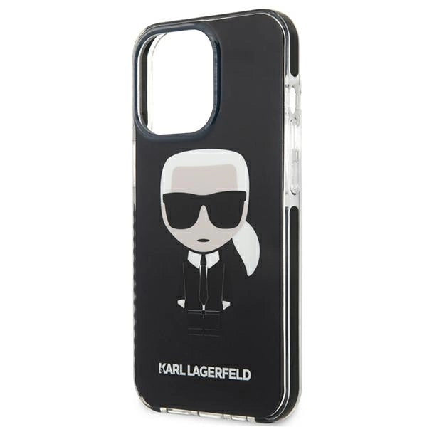 Karl Lagerfeld Iconik Karl Case for iPhone 13 Pro / iPhone 13 - Black