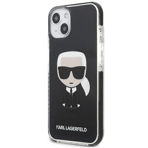 Karl Lagerfeld Iconik Karl Case for iPhone 13 mini - Black