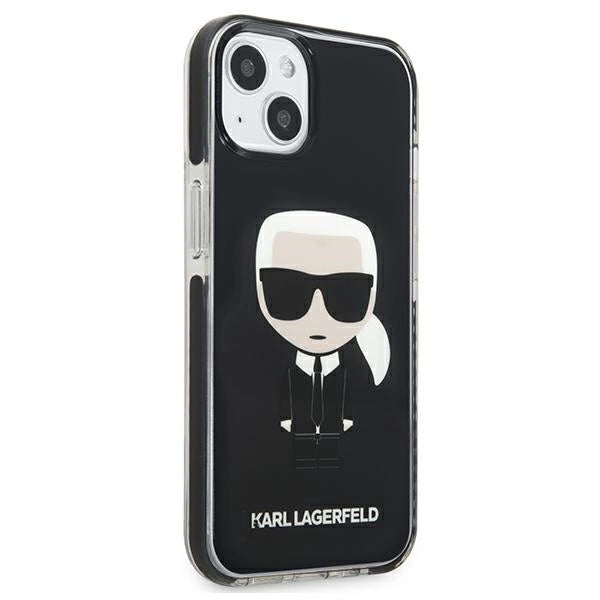 Karl Lagerfeld Iconik Karl Case for iPhone 13 mini - Black