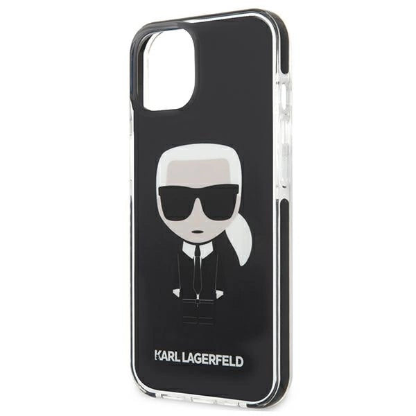 Karl Lagerfeld Iconik Karl Case for iPhone 13 mini - Black