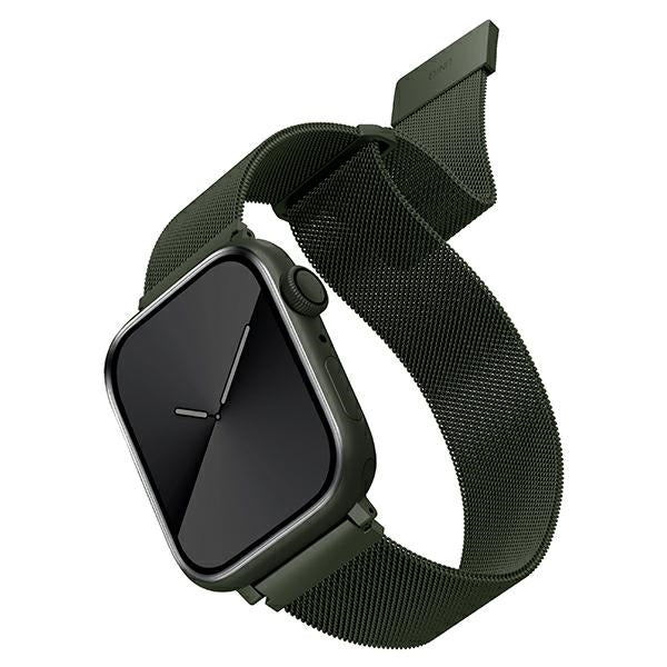 Uniq Dante rustfrit stål rem til Apple Watch 1/2/3/4/5/6/7/8/SE/SE2 38/40/41 mm - grøn