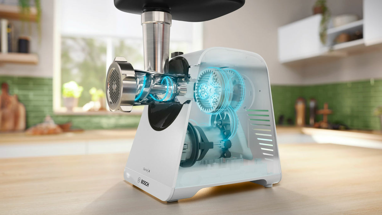 Bosch Serie 4 MFWS420W kødhakker 1300 W Hvid