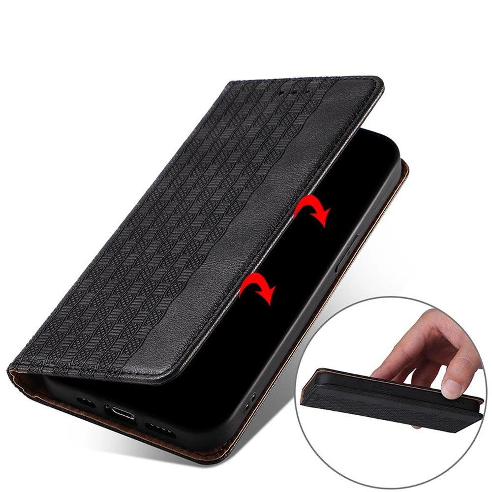 Magnet Strap Case Case for Samsung Galaxy A12 5G Pouch Wallet + Mini Lanyard Pendant Sort
