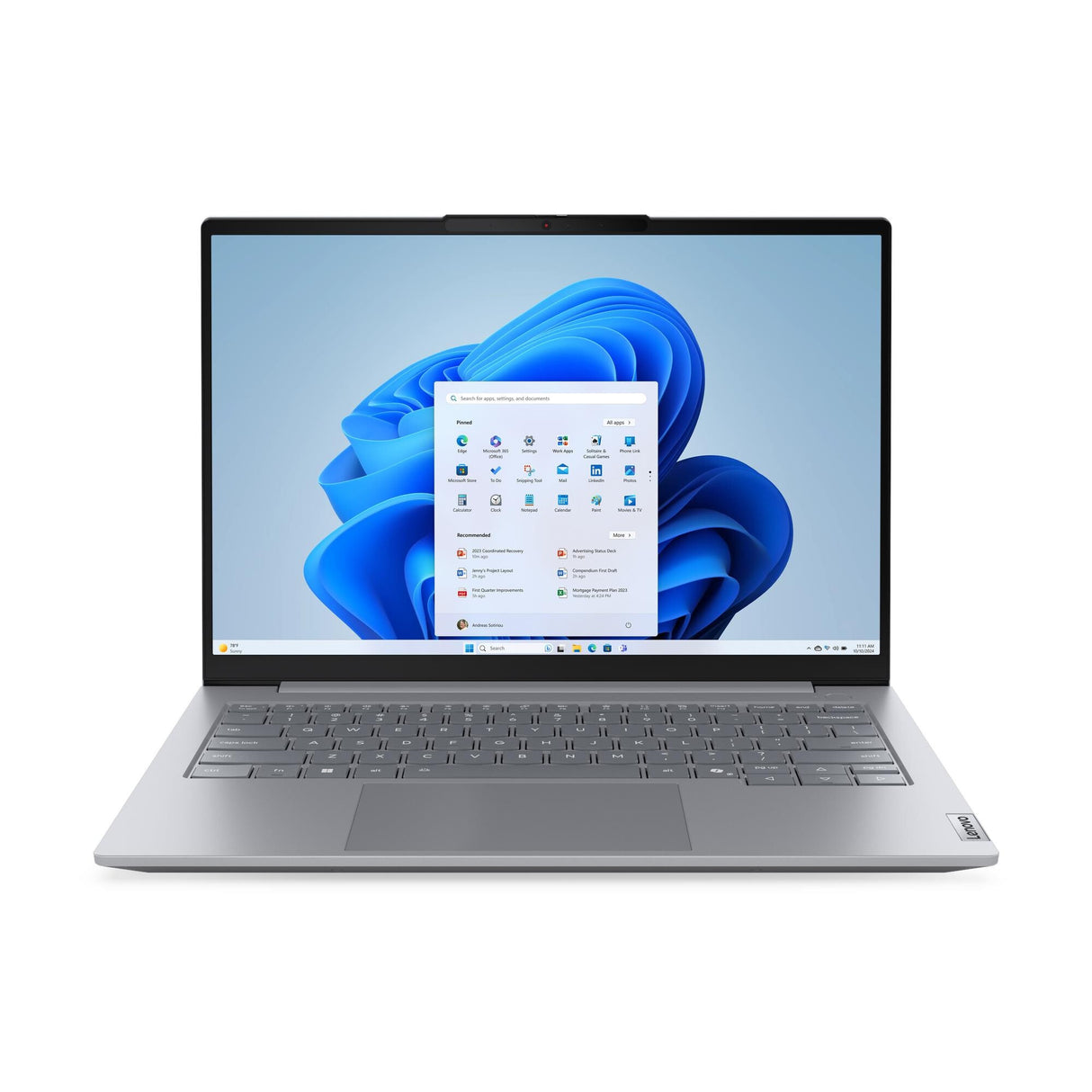 Lenovo ThinkBook 14 G9 IRL Intel Core 7 240H Laptop 35,6 cm (14") WUXGA 16 GB DDR5-SDRAM 512 GB SSD Wi-Fi 7 (802.11be) Windows 11 Pro Engelsk Grå