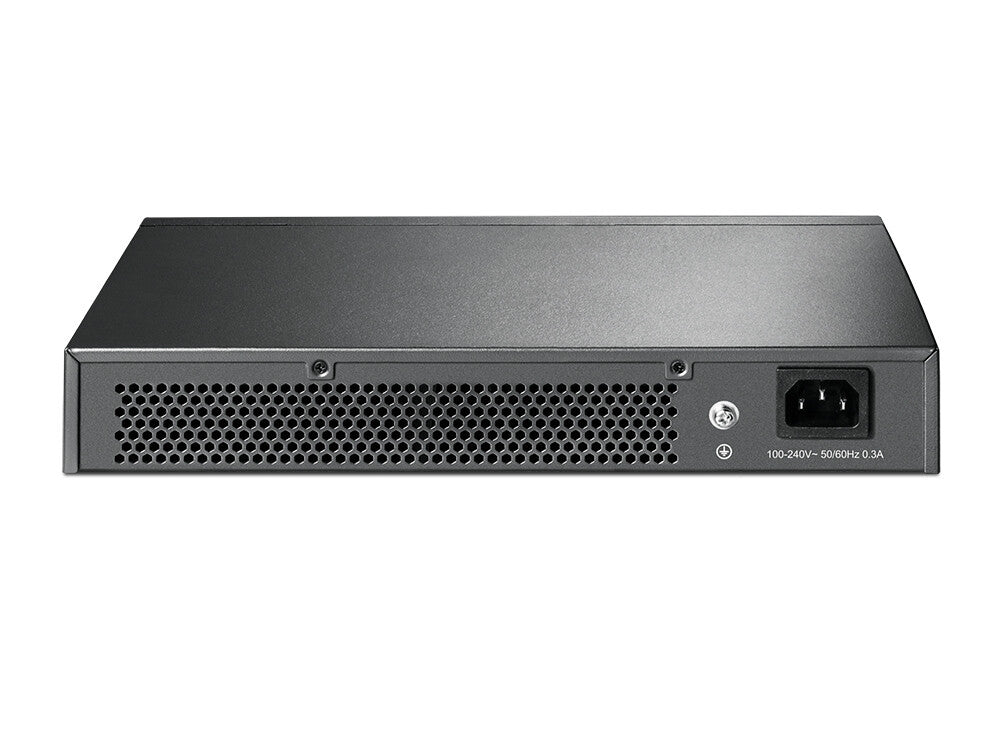 TP-Link TL-SG1016D netværksswitch Ikke administreret L2 Gigabit Ethernet (10/100/1000) Sort