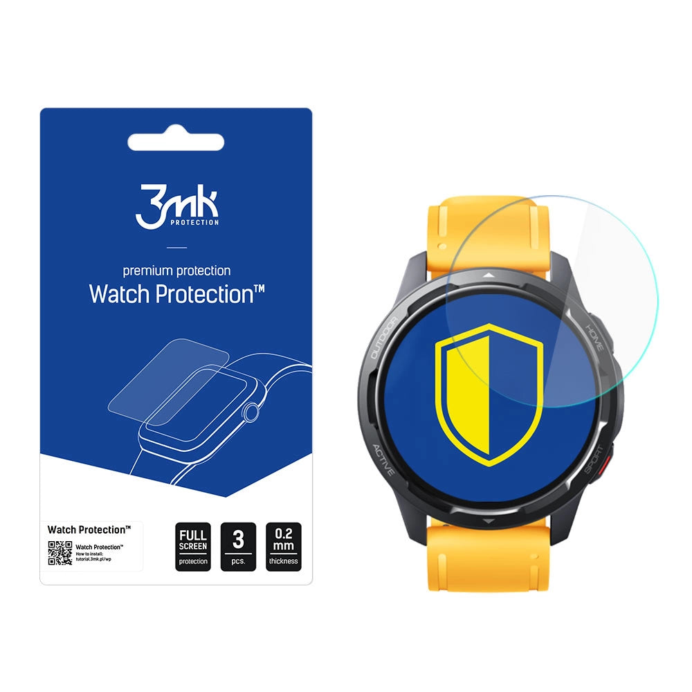 Xiaomi Watch S1 Active - 3mk Watch ProtectionTM mod FlexibleGlass Lite