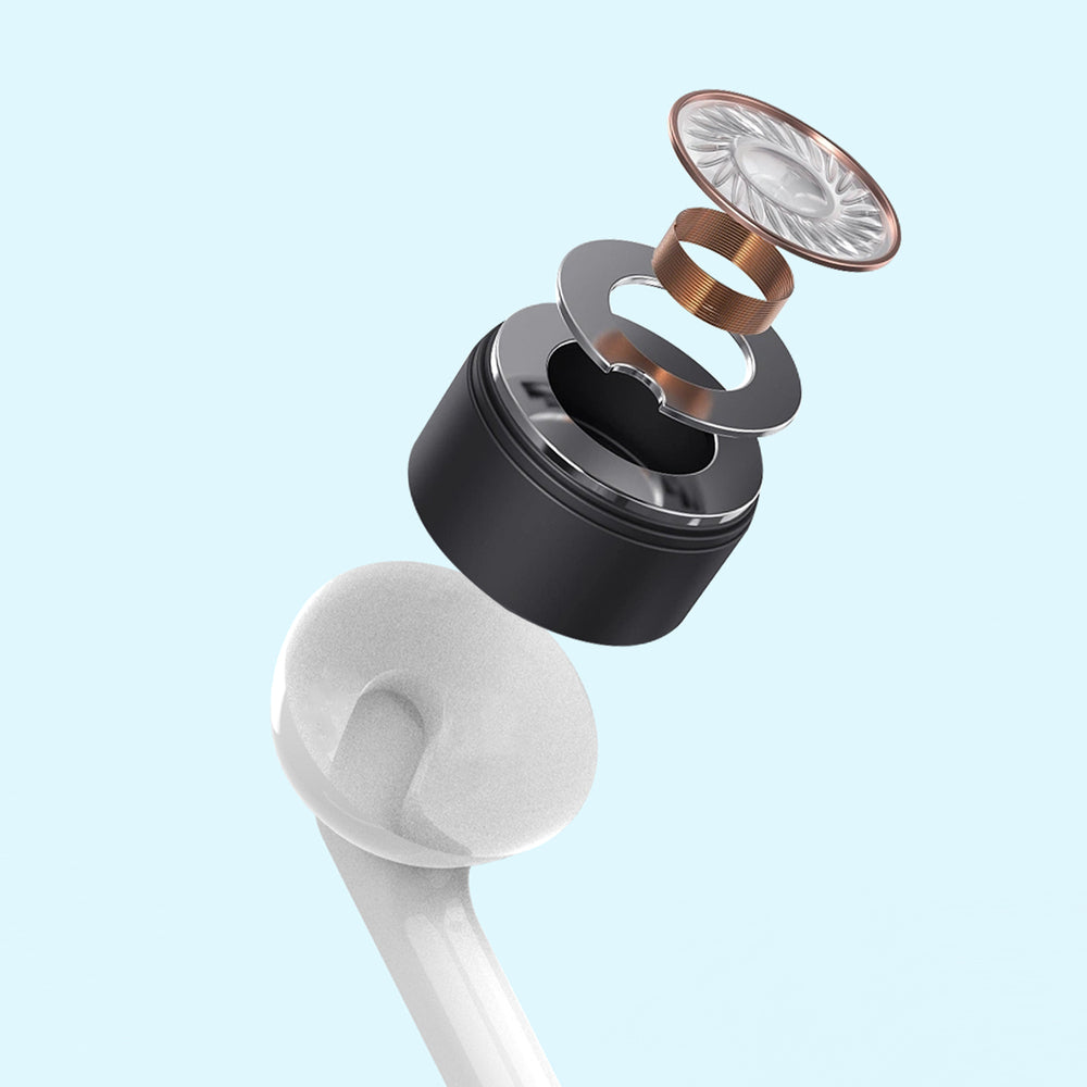 Dudao X3C In-Ear Wired USB-C Headphones 1.2m - Hvid