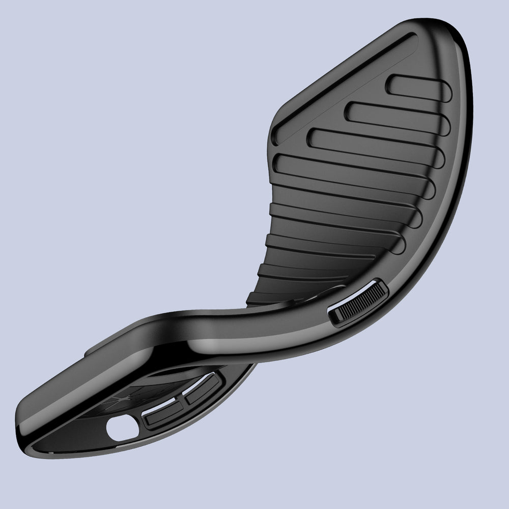 Thunder Case fleksibelt pansret cover til Motorola Moto G Play 2022 sort
