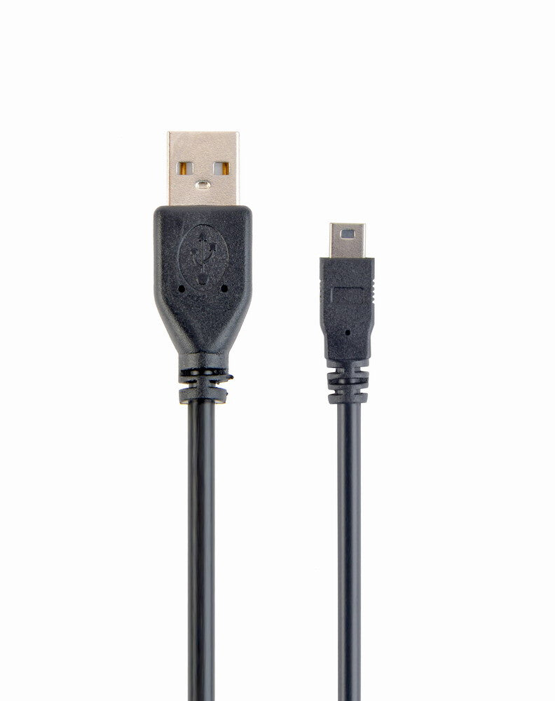 Gembird 1.8m USB 2.0 A/mini-USB M USB-kabel 1,8 m USB A Mini-USB B Sort