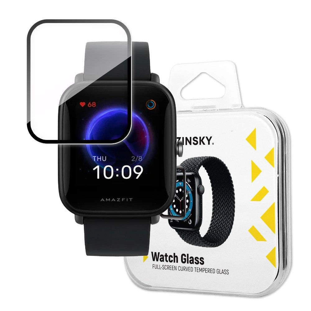 Wozinsky Watch Glass hybridglas til Xiaomi Amazfit Bip U sort