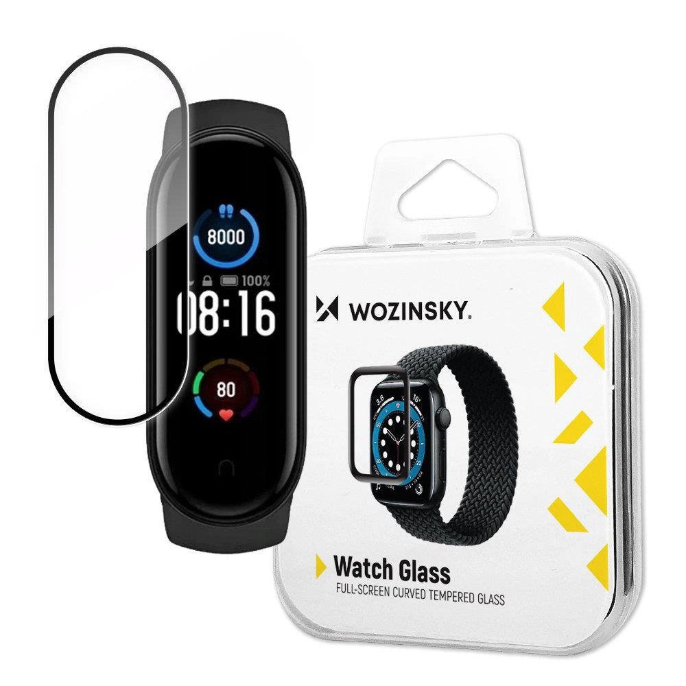 Wozinsky Watch Glass hybrid glas til Xiaomi Mi Band 5 sort