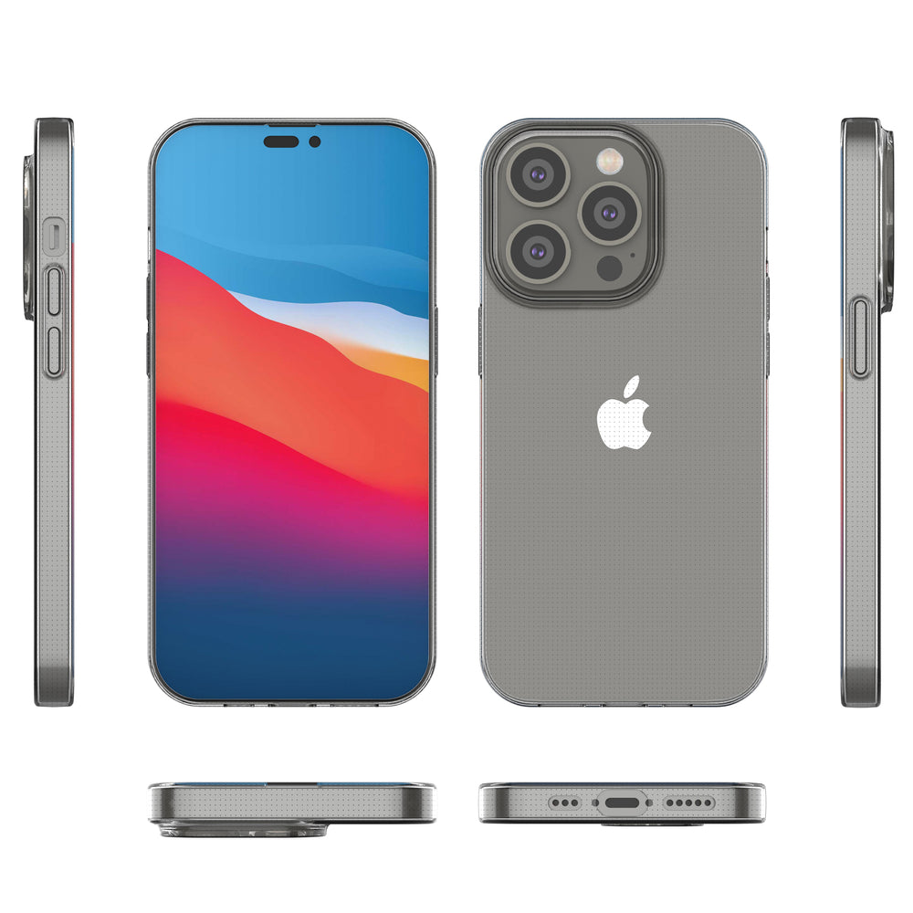Ultra Clear 0,5 mm iPhone 14 Pro cover gel gennemsigtigt