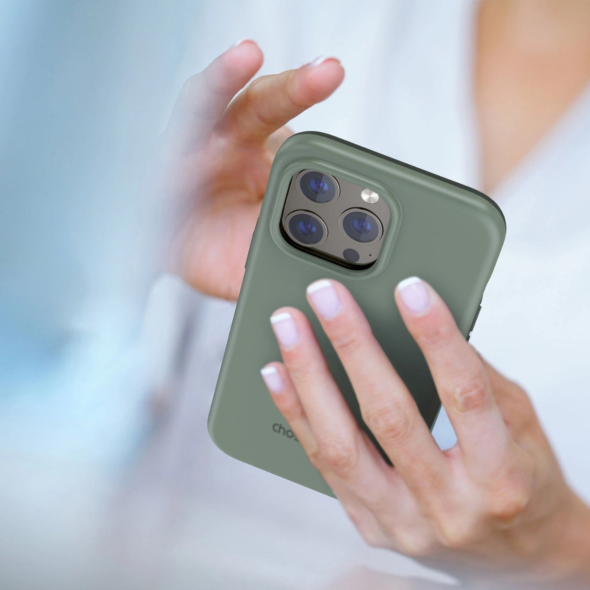 Choetech MFM Anti-drop case Made For MagSafe til iPhone 13 Pro sort (PC0113-MFM-GN)