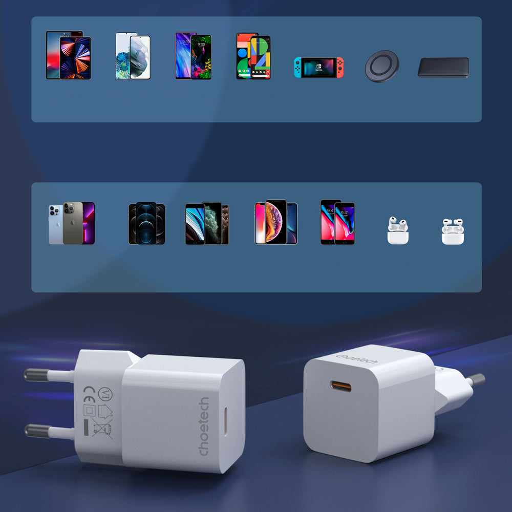 Choetech oplader 20W USB Type C (PD5010)