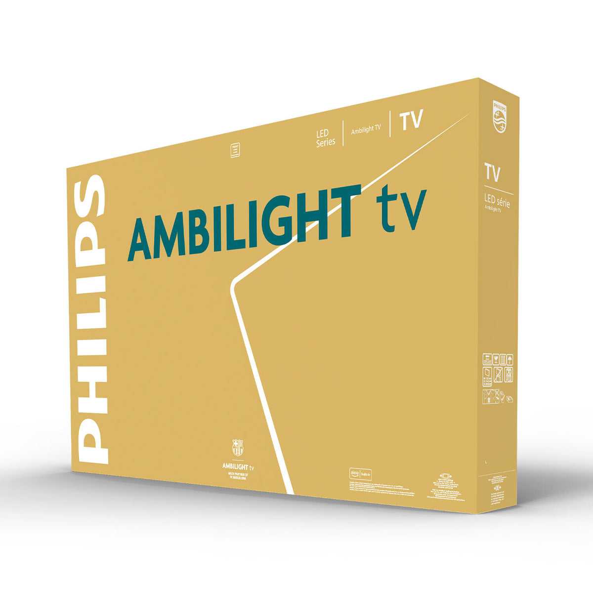 Philips 65PUS8010/12 TV 165,1 cm (65") 4K Ultra HD Smart TV Wi-Fi Sort